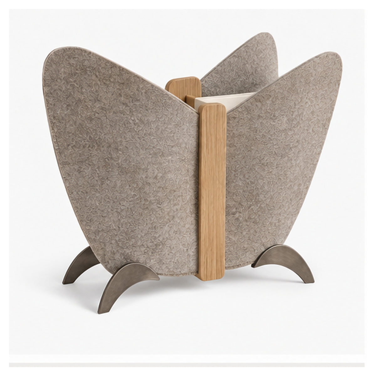 Porte-Revues Aile – Rangement textile à séparateur amovible