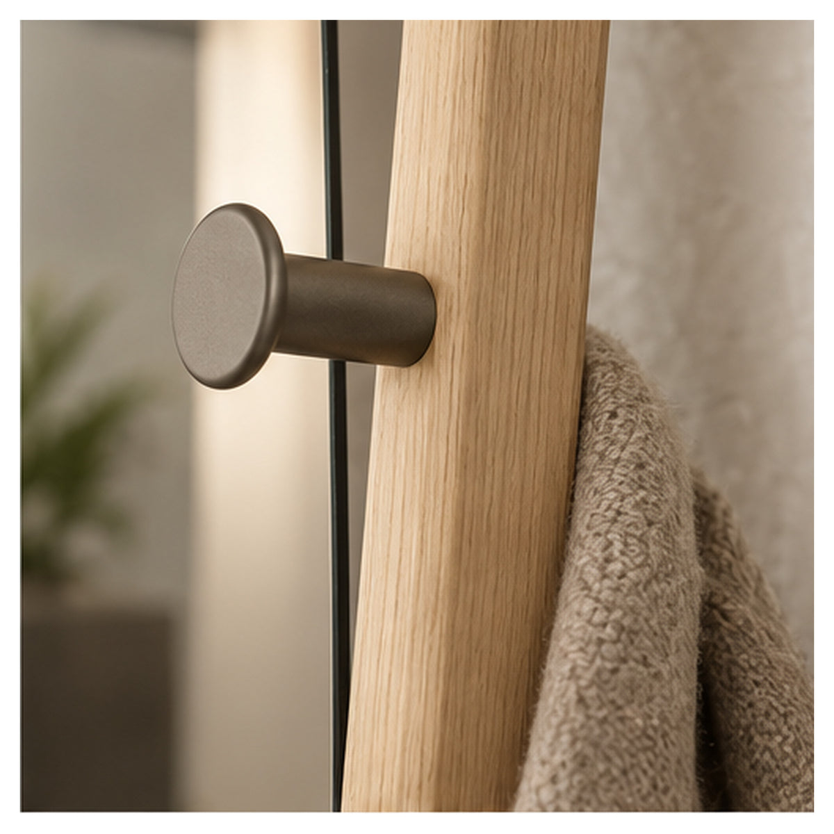 Portemanteau Échelle Miroir – Vestiaire sur pied multifonction
